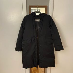 Women’s Black Long Down Jacket